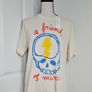 Imogene and Willie Cream Graphic Tee Design Grateful Dead inspired.